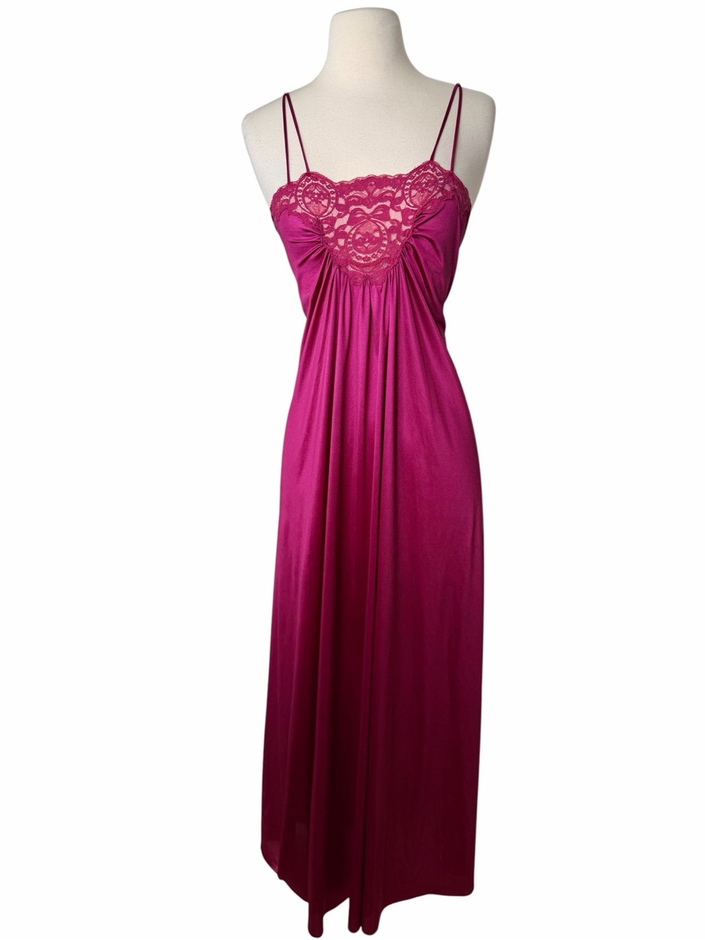 Vintage Kayser Maxi Slip with Lace .